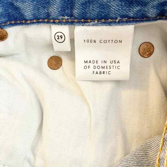 GRLFRND High Rise Helena Relaxed Straight Jeans 29 - Picture 4 of 5